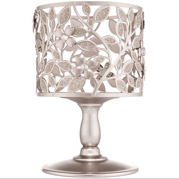 NEW Bath & Body Works 3 Wick Candle Pedestal Holder